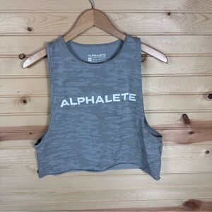 Woman’s Alphalete cropped tank size Medium